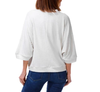 Thumbnail 2: Democracy Women's 3/4 Sleeve Dolman Lace Detail Sweater  