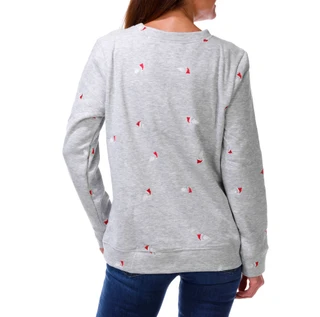 Thumbnail 2: Magical Season Women's Christmas Embroidered Sweatshirt 