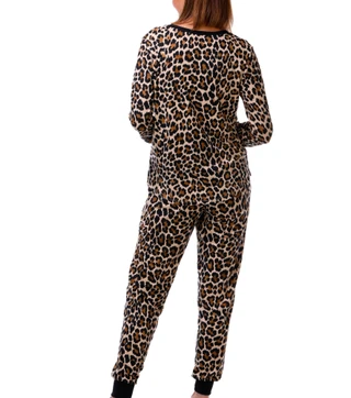 Thumbnail 3: KATE SPADE Women's 2 Pc Animal Print Pajama Pants Set 