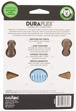 Thumbnail 2: Chase & Chomp 2 Pk Wood Scented Durable Soft Nylon Chews  
