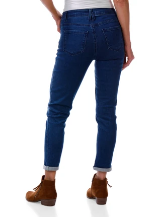 Thumbnail 2: Angels Women's Mid Rise Slim Fit Jeans 