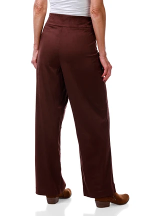 Thumbnail 2: JONES NEW YORK Women's Suede Pull On Wide Leg Pants  