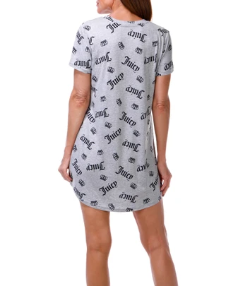 Thumbnail 2: Juicy Couture Juniors Printed Logo Night Shirt 