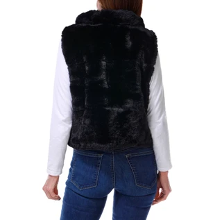 Thumbnail 2: Jessica Simpson Women's Faux Fur Zip Up Vest  