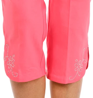 Thumbnail 4: Coral Bay Petite Rhinestone Hem Bermuda Shorts 