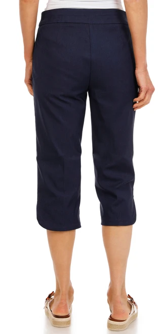 Thumbnail 4: Coral Bay Petite Rhinestone Hem Bermuda Shorts 