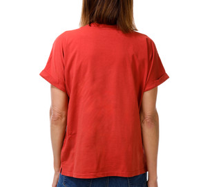 Thumbnail 3: CITY BLUES Women's Short Sleeve Graphic Cuffed Tee 
