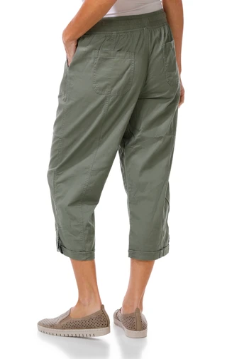 Thumbnail 3: Dash Women's 22in Twill Utility Stretch Capris  