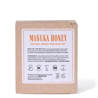 Thumbnail 2: Olivia Care Provence Essentials Manuka Honey Bar Soap Set 