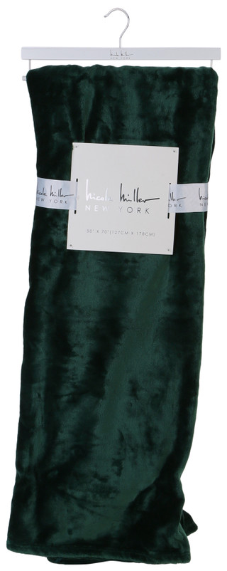 Thumbnail 1: Nicole Miller 50x70 Ultra Soft Plush Throw Blanket  