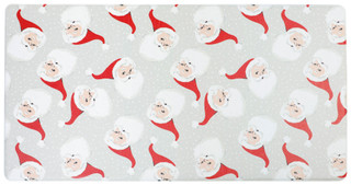 Thumbnail 1: CUISINART 20x39 Christmas Santa Anti-Fatigue Kitchen Mat 
