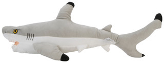 Thumbnail 2: Nature Planet  26 In Blacktip Shark Stuffed Animal 