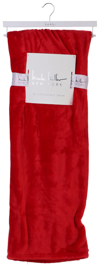 Thumbnail 1: Nicole Miller 50x70 Ultra Soft Plush Throw Blanket  