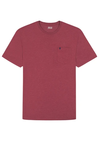Thumbnail 6: IZOD Men's Saltwater Short Sleeve Solid Pocket Tee 