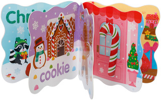 Thumbnail 2: KIDSBOOKS Bright & Shiny Christmas Board Book 