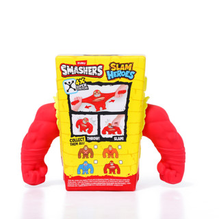 Thumbnail 2: Zuru Slam Heroes Shark Wrestler Smasher Toy  