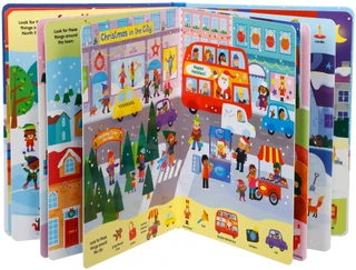 Thumbnail 2: KIDSBOOKS Search & Find Christmas Fun Children's Book  