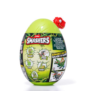 Thumbnail 2: Zuru 24 Pc Mega Jurassic Dino Island Smasher Toy 