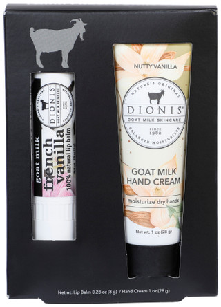 Thumbnail 1: Dionis 2 Pc Goat Milk Lip Balm And Hand Cream Set  