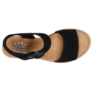 Thumbnail 2: Skechers Women's Bobs White Bottom Sandals 