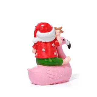 Thumbnail 2: Magical Season 10 in Coastal Christmas Santa in Flamingo Floaty Decor 