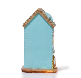 Thumbnail 2: Magical Season 14 in LED Coastal Christmas Snowman Gingerbread House Decor  