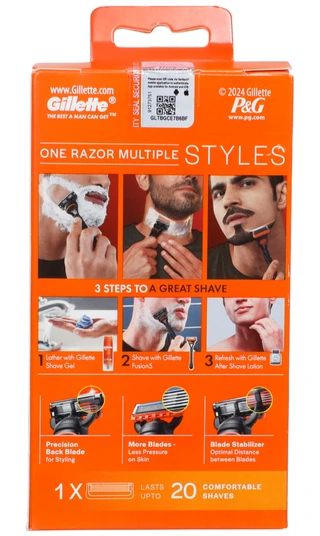 Thumbnail 2: Gillette 2 Pc Fusion 5 Razor & 1.7 oz Foam Set 