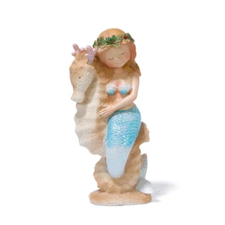 Thumbnail 1: Magical Season 12 in Glittery Coastal Christmas Mermaid on Sandy Seahorse 