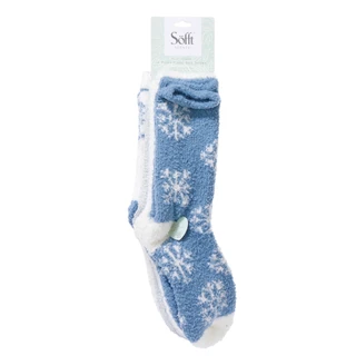 Thumbnail 1: Softt Scents  Women's 4 Pk Christmas Print Cozy Socks  