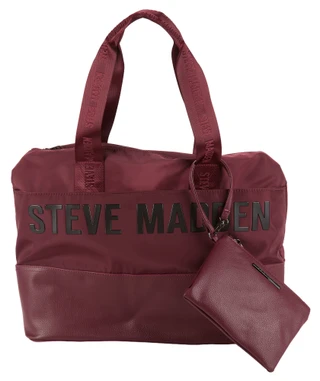 Thumbnail 1: Steve Madden Large Gym/Travel Overnighter Bag with Zippered Pouch 
