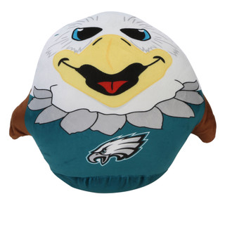 Thumbnail 1: Philadelphia Eagles Soft Squishy Team Mascot Pillow with Removable Cover 