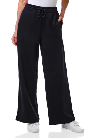 Thumbnail 1: Reebok Women's Active Wide Leg Drawstring Lounge Pants 