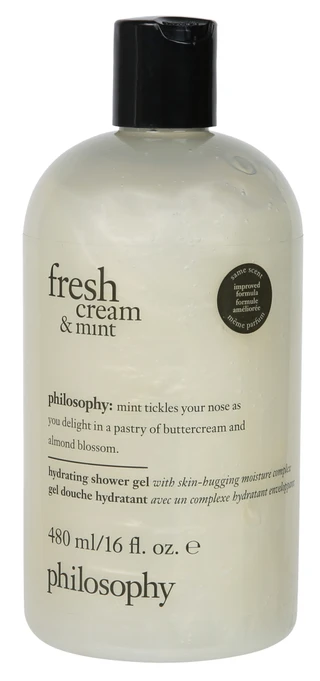Thumbnail 1: Philosophy 16 oz Fresh Cream & Mint Shower Gel  