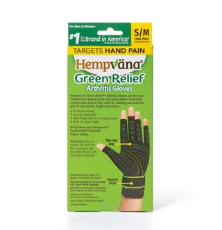 Thumbnail 2: Hempvana  Green Relief Arthritis Gloves  