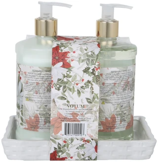 Thumbnail 2: SIMPLE PLEASURES 3 Pc Balsam Fir Scented Hand Soap, Lotion, & Caddy Set  