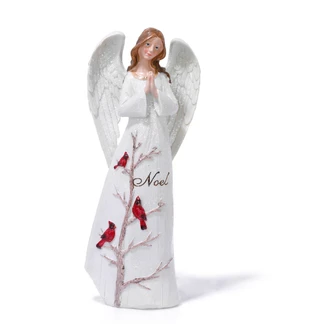 Thumbnail 1: Magical Season 12 in Cardinal Christmas Angel Figurine  