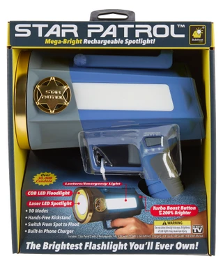 Thumbnail 1: Bulbhead Mega-Bright Rechargeable Flashlight 