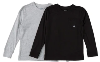 Thumbnail 1: Aeropostale Kids  Boys 2 Pk Long Sleeve A87 Tees 