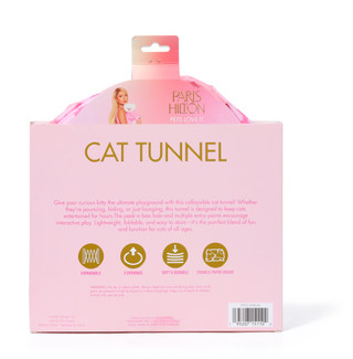 Thumbnail 2: Paris Hilton 19x9 Floral Expandable Cat Tunnel  