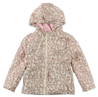 Thumbnail 1: MADDIE & MICHELLE Little Girls Fleece Lined 4 Pocket Zip Up Anorak Coat 