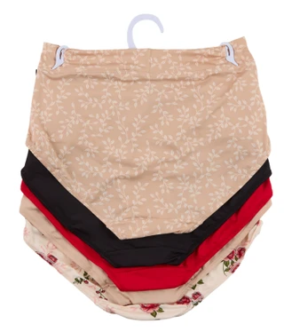 Thumbnail 2: Gloria Vanderbilt Women's 5 Pk Microfiber Smooth Waistband Everyday Briefs 