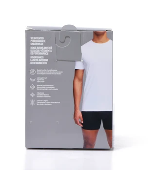 Thumbnail 2: Under Armour Men's 2 Pk Short Sleeve Fitted Crew Neck Undershirts 