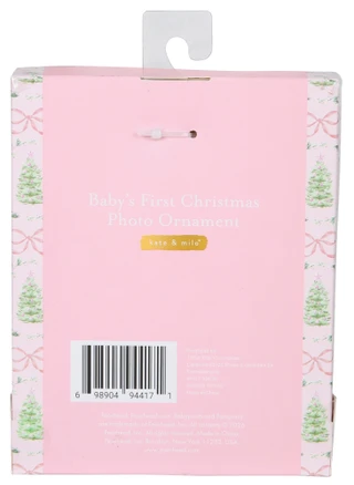 Thumbnail 2: Pearhead Baby's First Christmas Photo Ornament 