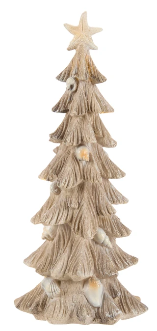 Thumbnail 2: Magical Season 14 in Light-Up Coastal Seashell Christmas Tree Accent 