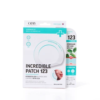Thumbnail 1: ODB 123 Pk Incredible Patch Hydrocolloid Blemish Spot Control 