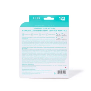 Thumbnail 2: ODB 123 Pk Incredible Patch Hydrocolloid Blemish Spot Control 