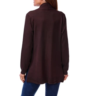 Thumbnail 2: Cyrus Women's Open Front Fold Over Cardigan 