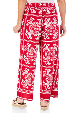 Thumbnail 2: Gemma + Jane Women's Floral Print Pants  