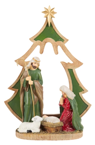 Thumbnail 1: Magical Season 8x12 Christmas Nativity Scene Accent 