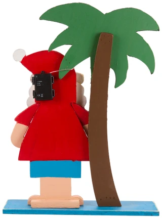 Thumbnail 2: Brighten the Season 26 In LED Coastal Santa Decor  